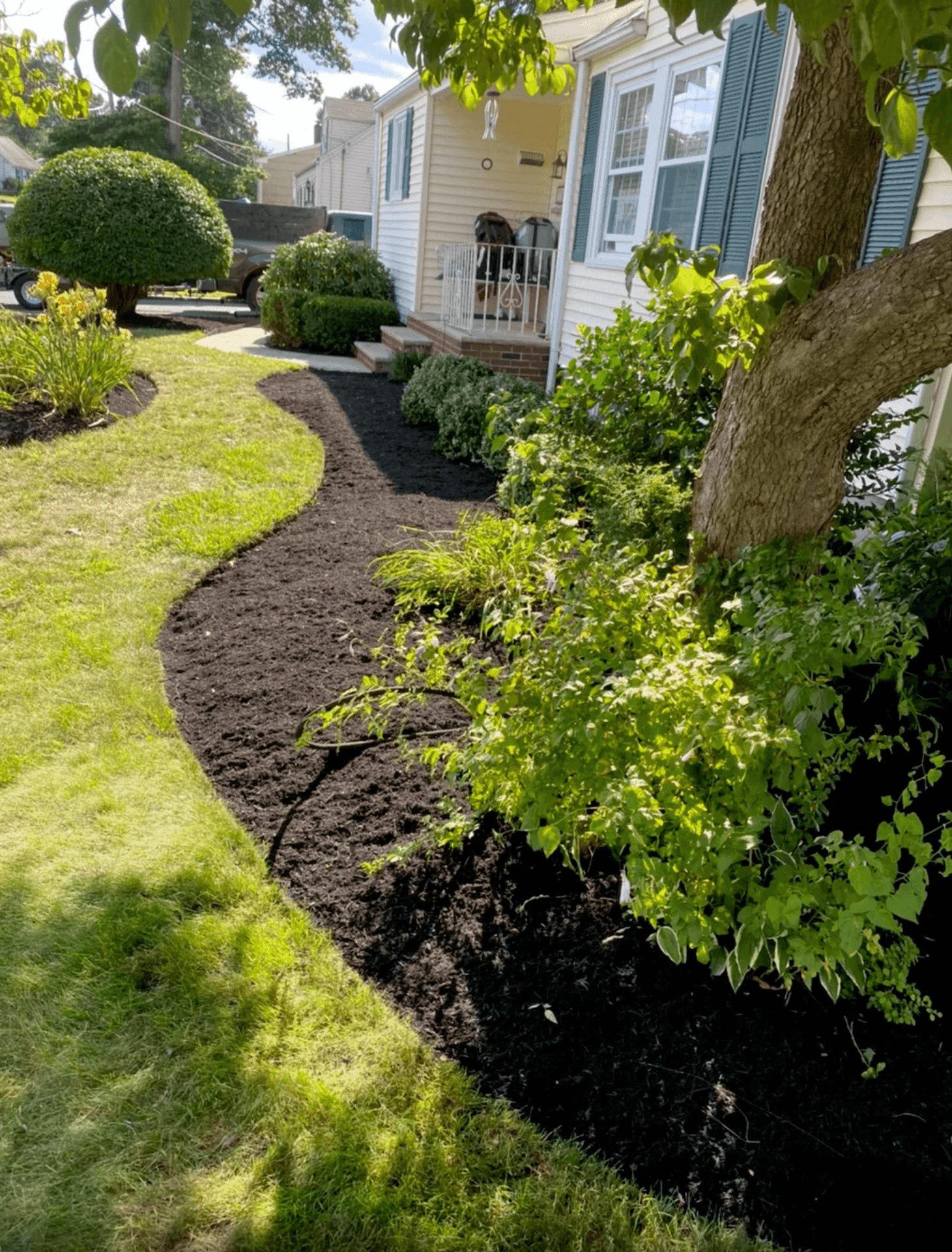 Mulching and Edging